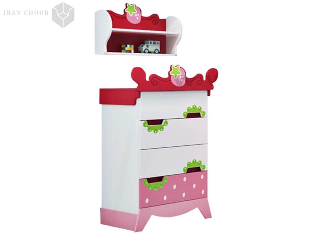 سرویس خواب نوزاد توت فرنگی  5