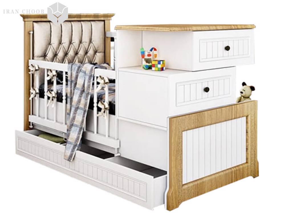 تخت خواب نوزاد نوجوان کاپریس  1