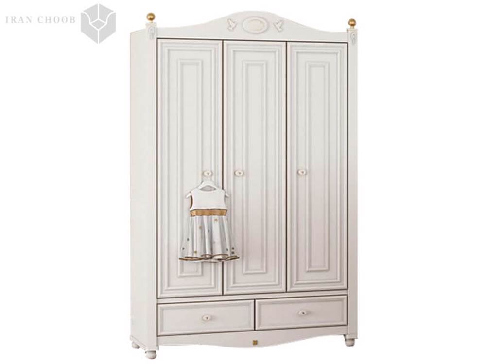 کمد سه درب سرویس خواب نوزاد کبوتر  1