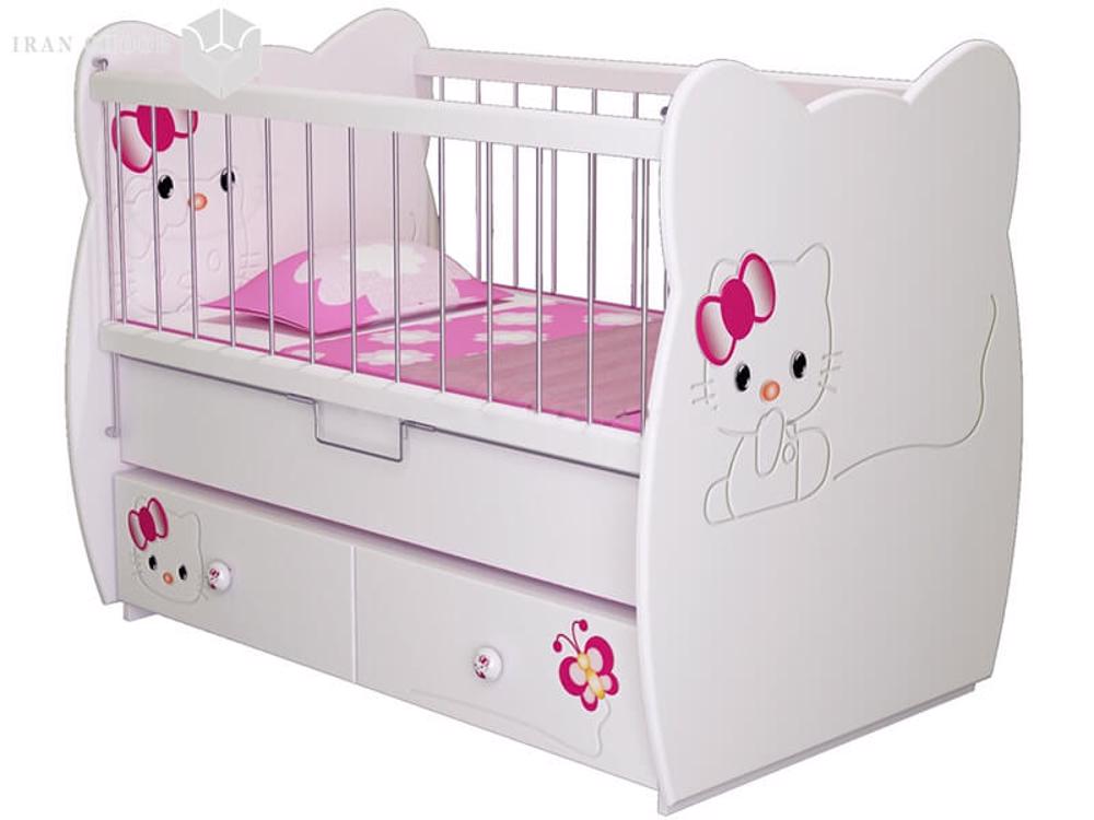 تخت خواب گهواره ای نوزاد کیتی  1