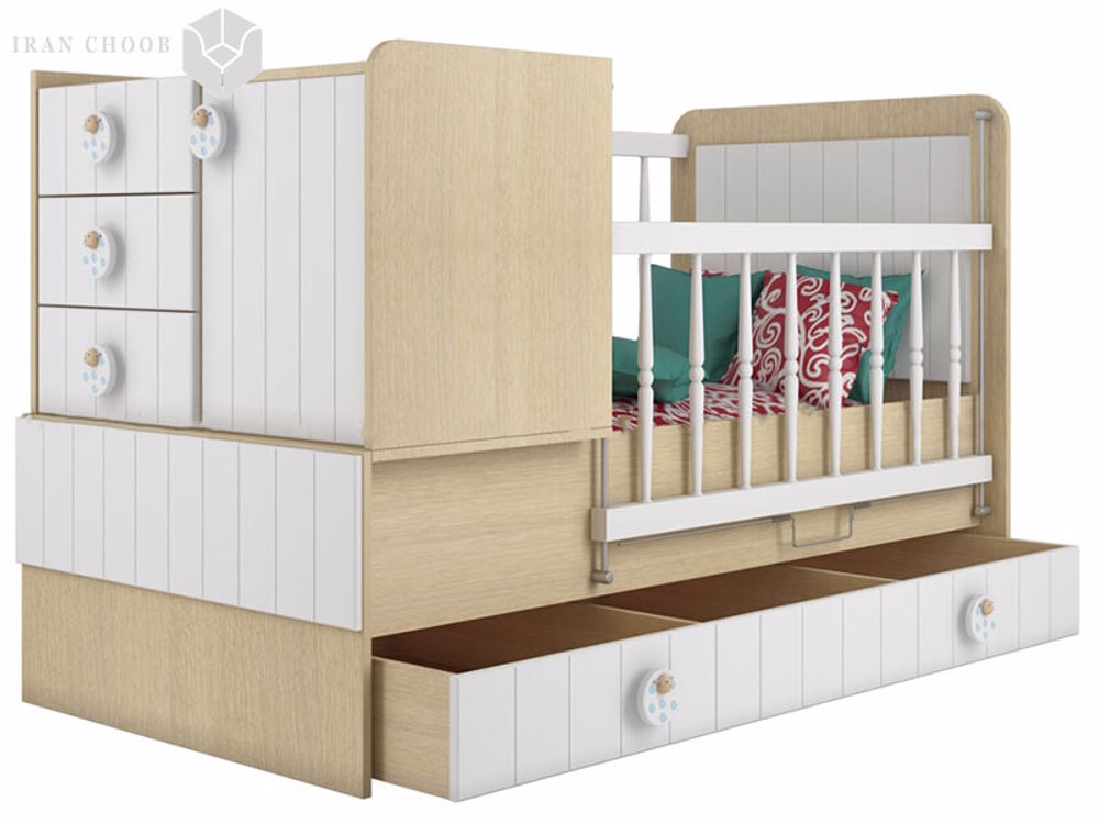 تخت خواب نوزاد نوجوان لینو  1