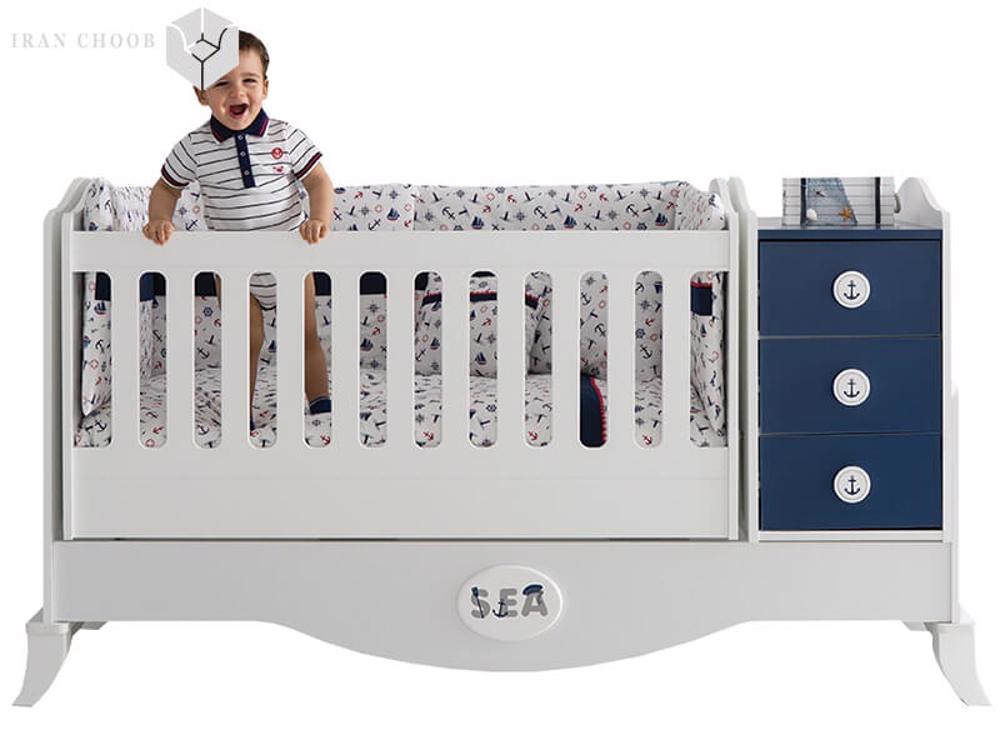 تخت خواب نوزاد نوجوان مارین  1