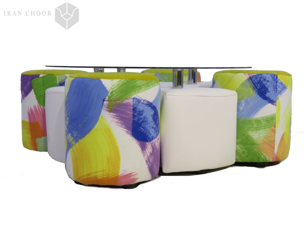 میز جلو مبل راحتی ال گرد  2