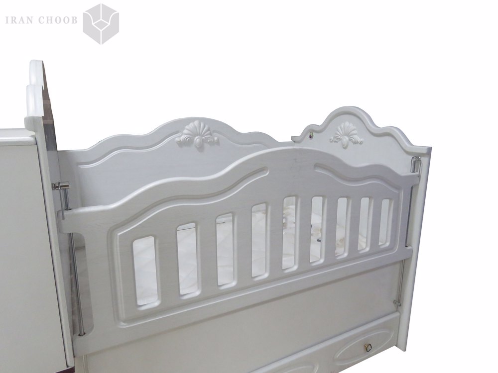 تخت خواب نوزاد بیضی  5