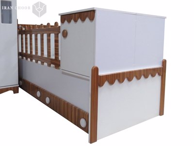 تخت خواب نوزاد شیروانی