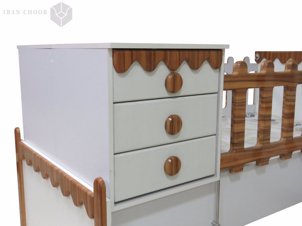 تخت خواب نوزاد شیروانی  4
