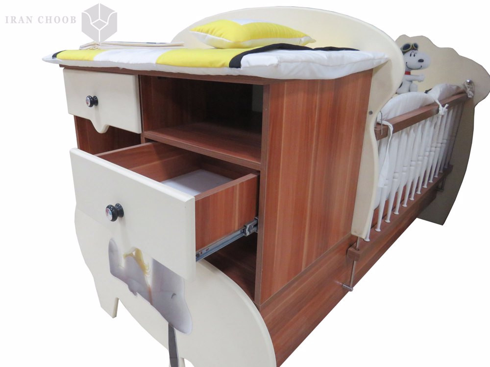 تخت خواب نوزاد اسنوپی  4