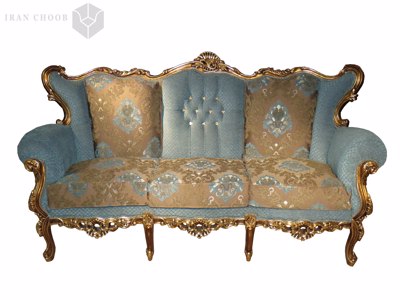 کاناپه 3 نفره مبل استیل شریس