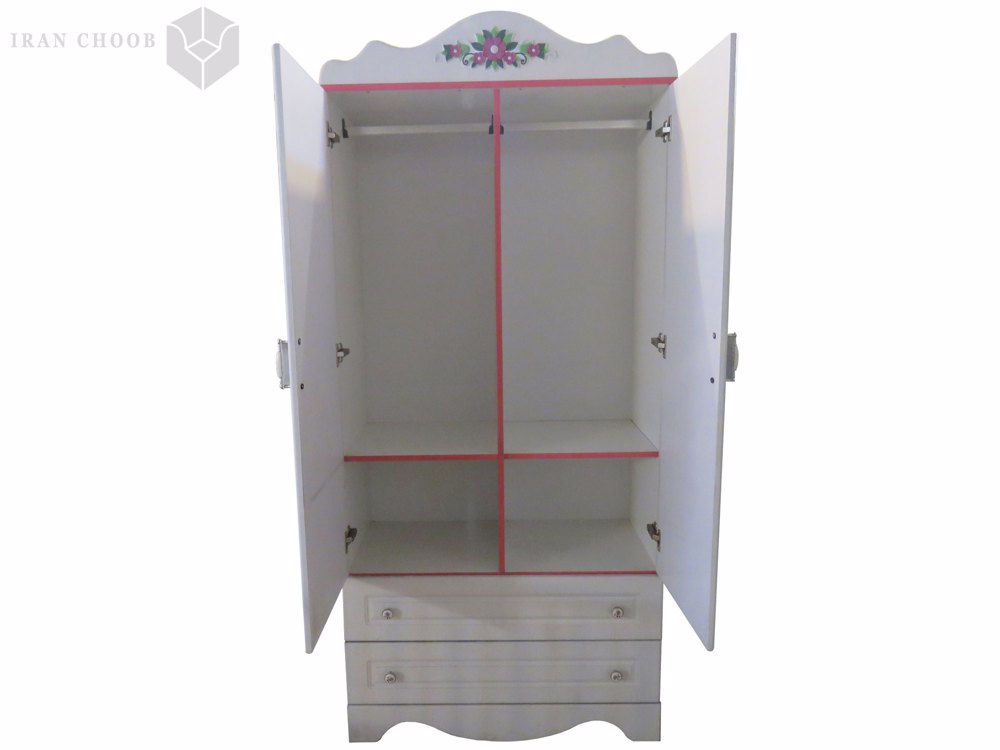 کمد سرویس خواب نوزاد گل رز  2