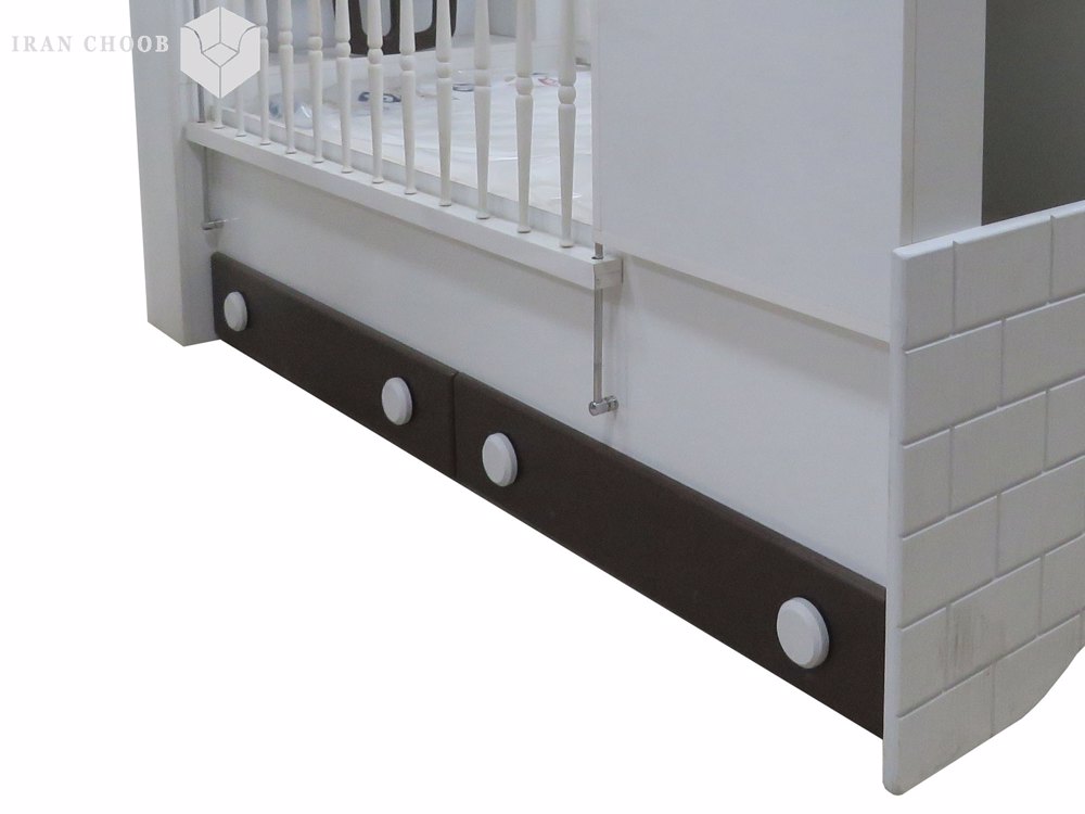 تخت خواب نوزاد کلبه  2