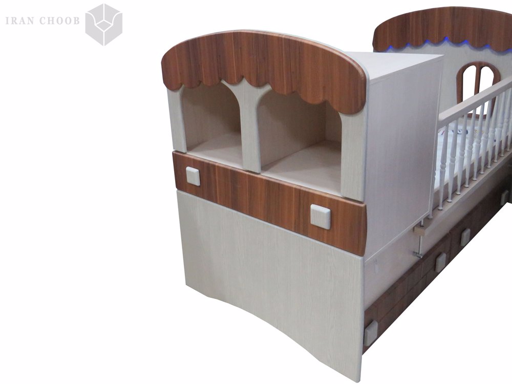 تخت خواب نوزاد کلبه پرشیا  1