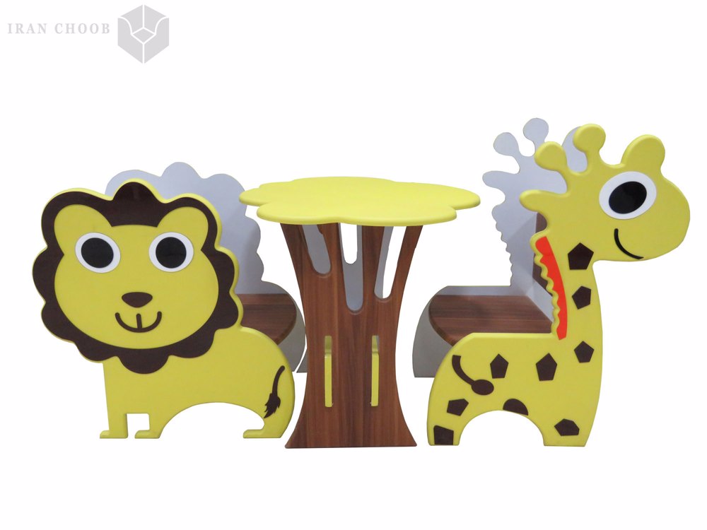 ست میز و صندلی کودک جنگل  1