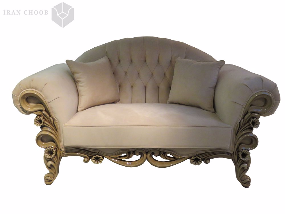 کاناپه 2 نفره مبل کلاسیک شیپوری  1