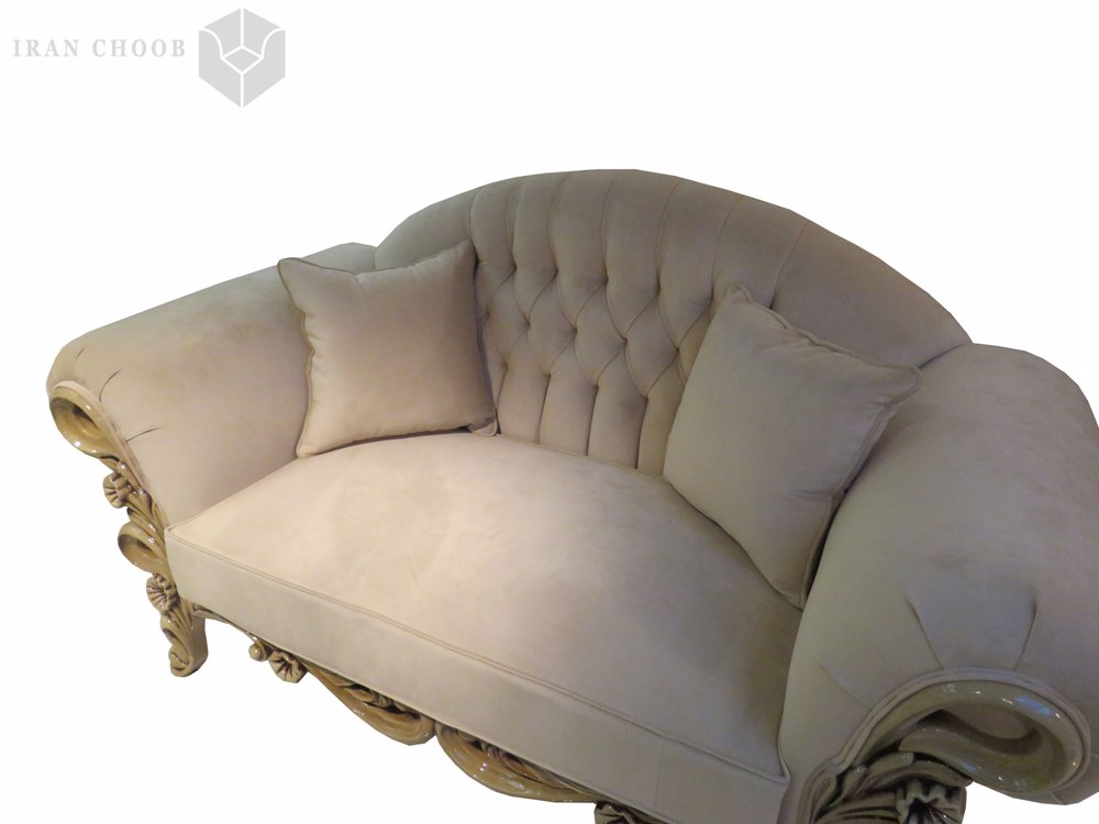 کاناپه 2 نفره مبل کلاسیک شیپوری  3