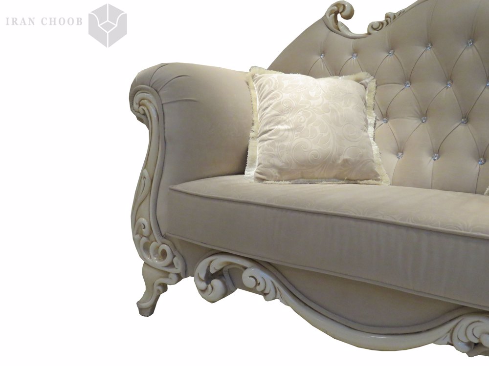 کاناپه 2 نفره مبل کلاسیک رمانتیک  4