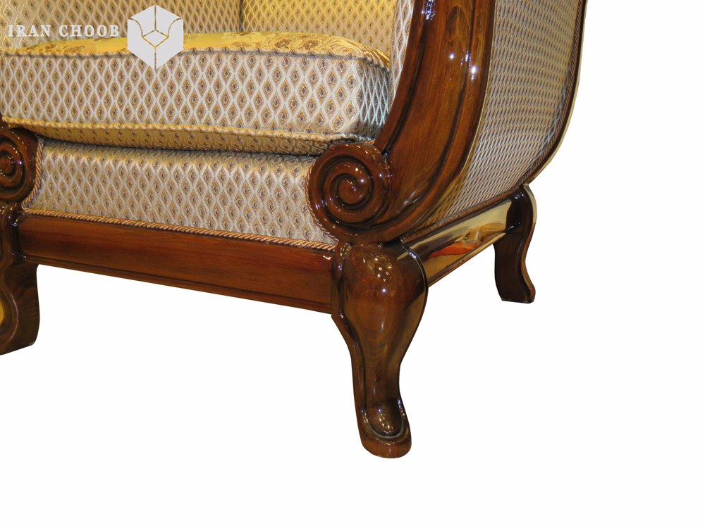 کاناپه تک نفره مبل کلاسیک فرانسوی  3