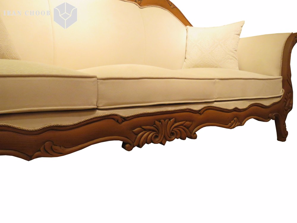 کاناپه 3 نفره مبل کلاسیک منبت  3