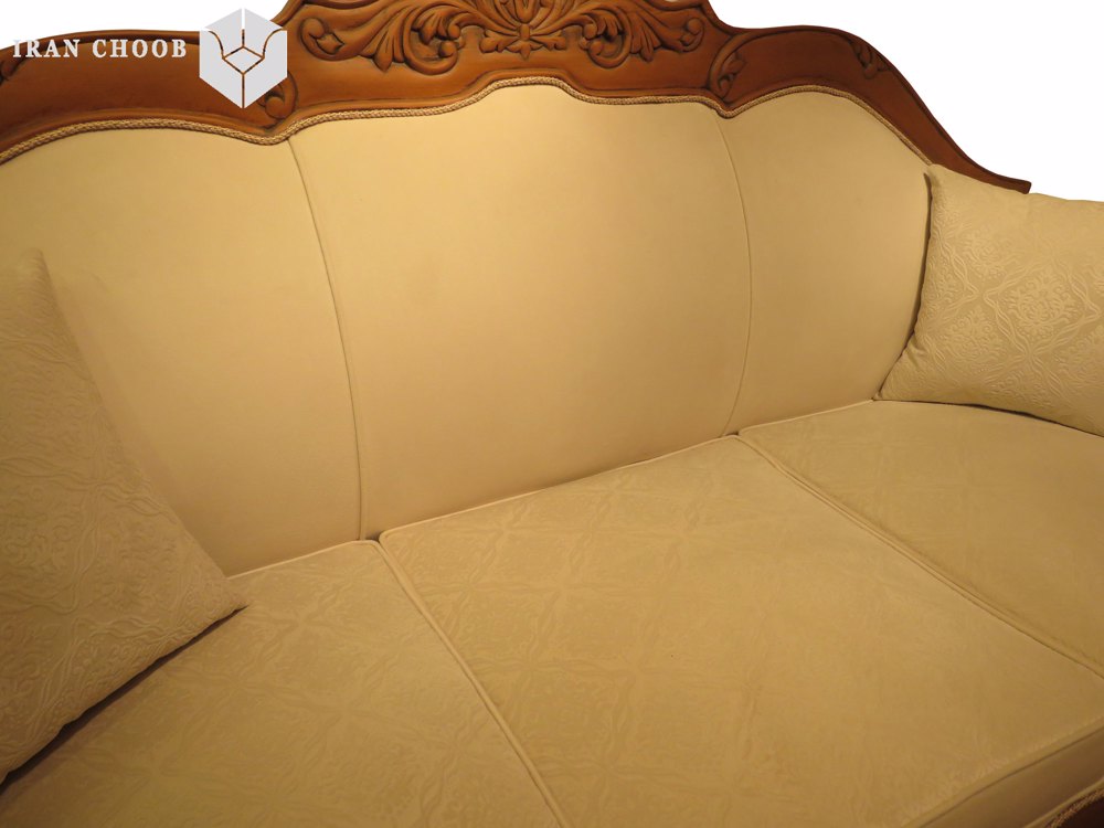 کاناپه 3 نفره مبل کلاسیک منبت  5