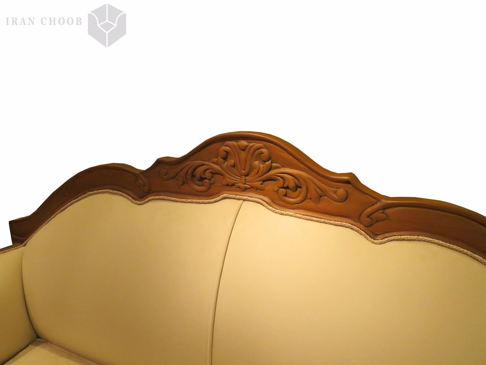 کاناپه 2 نفره مبل کلاسیک منبت  3