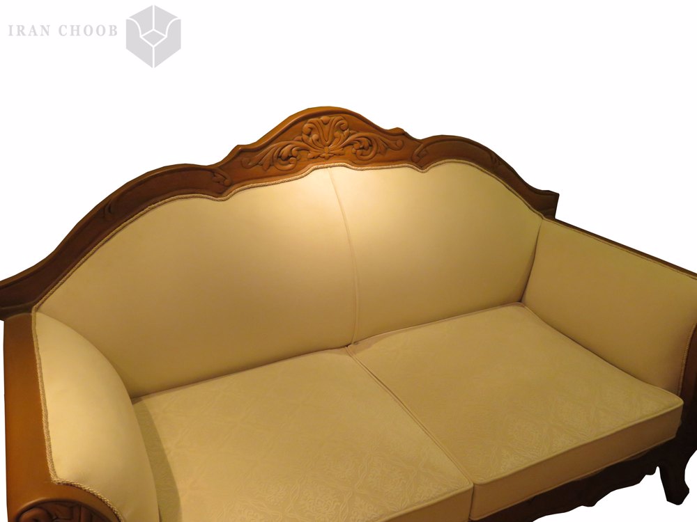 کاناپه 2 نفره مبل کلاسیک منبت  9