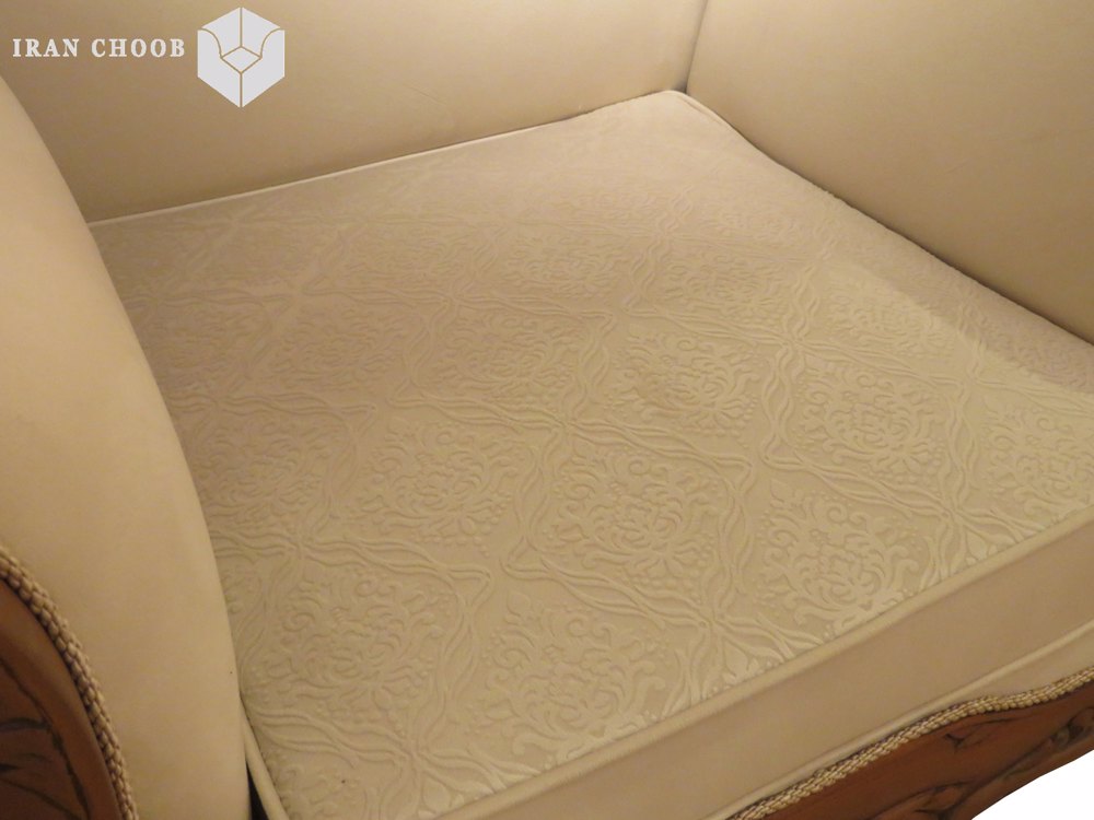 کاناپه تک نفره مبل کلاسیک منبت  3