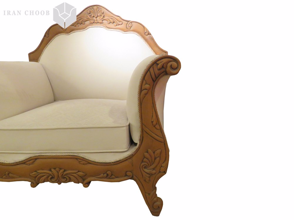 کاناپه تک نفره مبل کلاسیک منبت  4