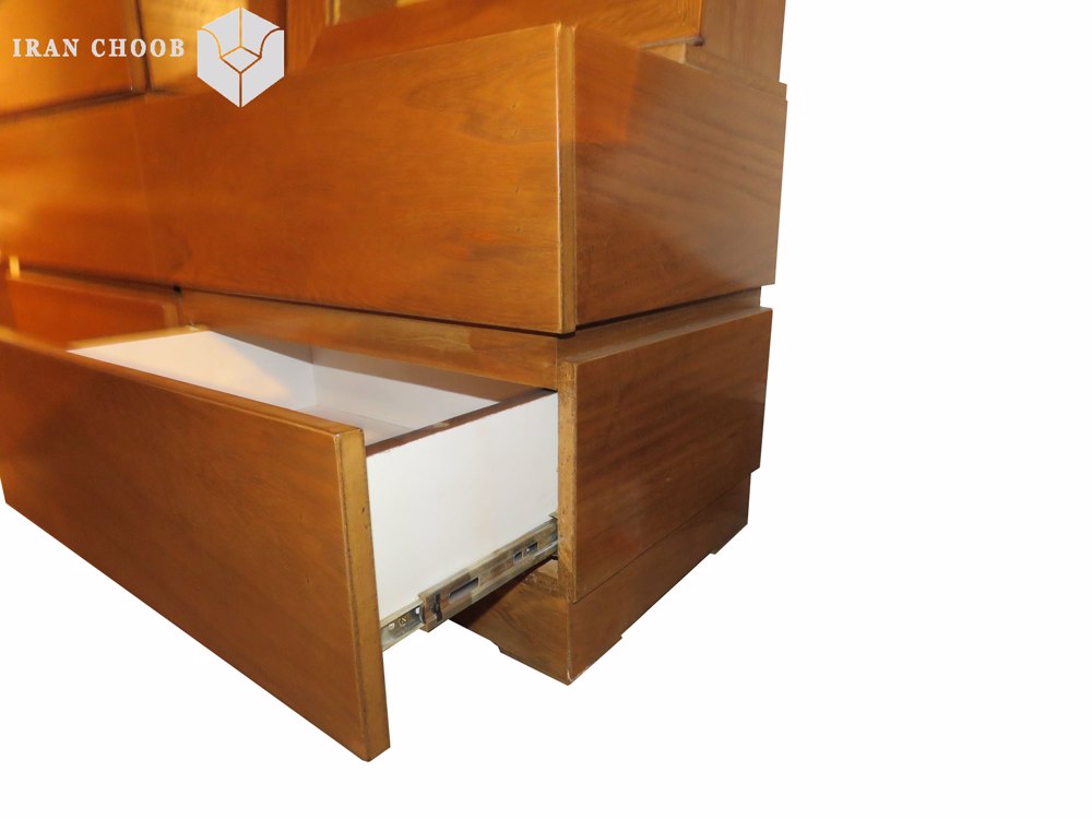 دراور و قاب آینه سرویس خواب نرده ای  2