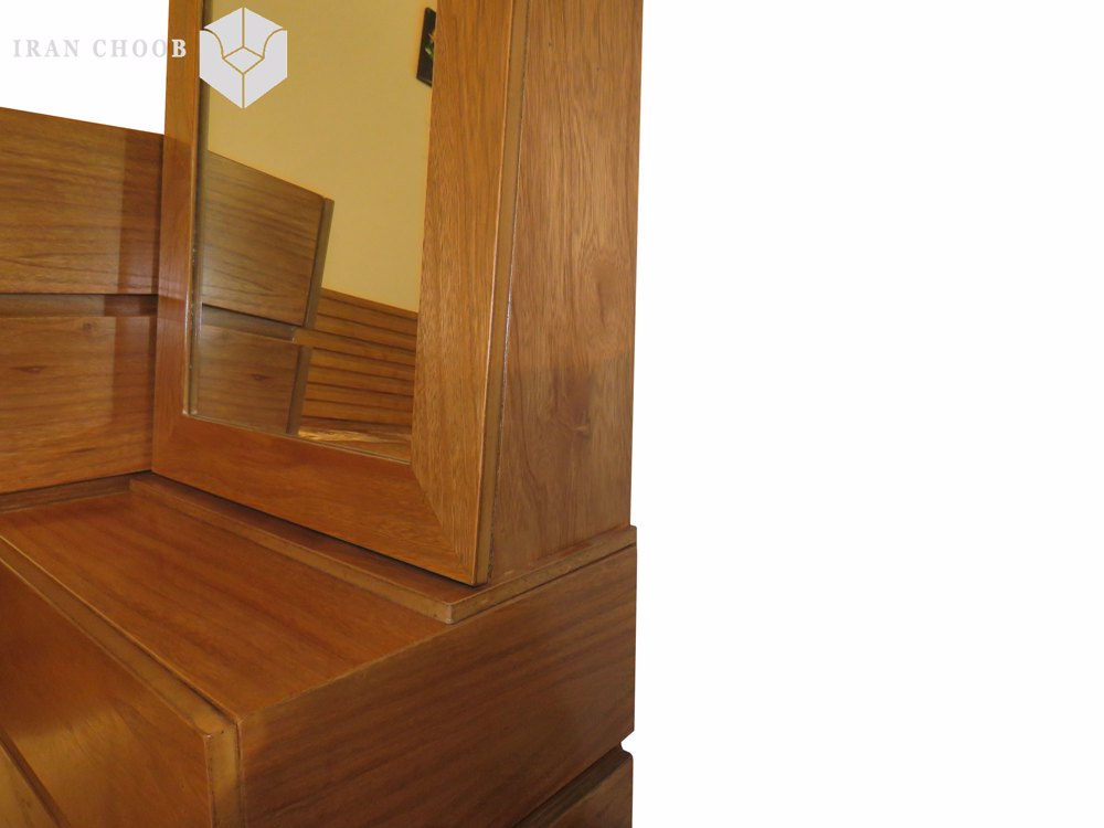 دراور و قاب آینه سرویس خواب نرده ای  3