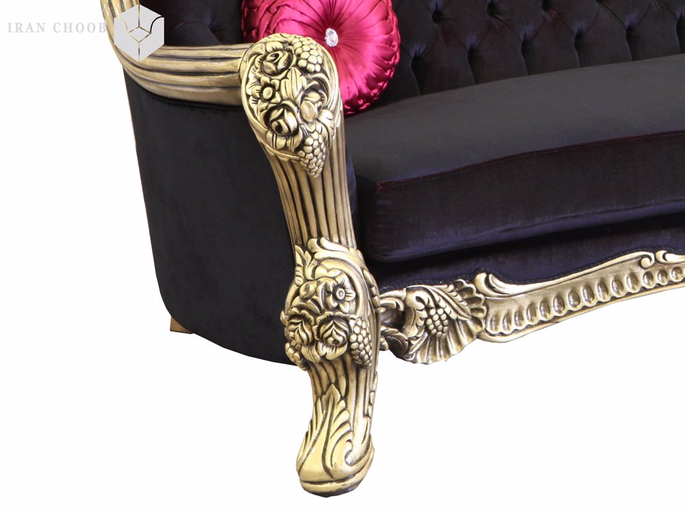 کاناپه سه نفره مبل کلاسیک تاج  4