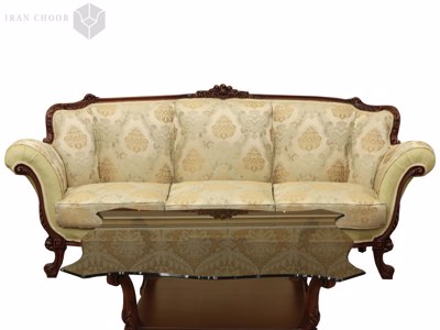 کاناپه سه نفره مبل استیل گلشن