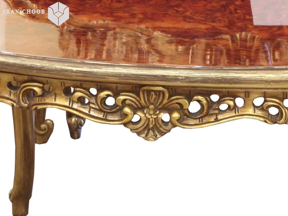 میز جلو مبل استیل ال رومنس  2