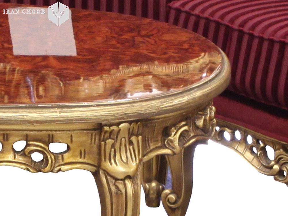 میز جلو مبل استیل ال رومنس  4