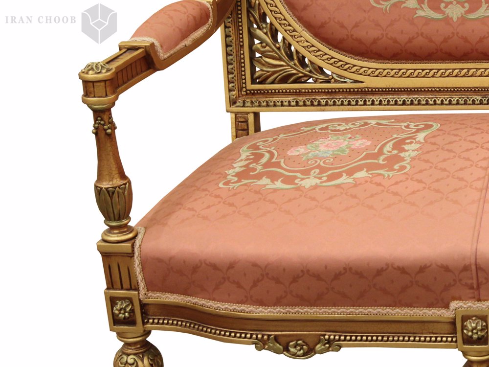 کاناپه سه نفره مبل استیل برگ  5