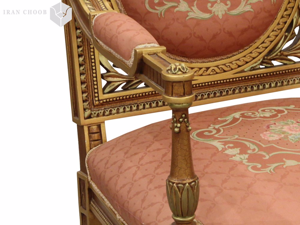 کاناپه تک نفره مبل استیل برگ  4