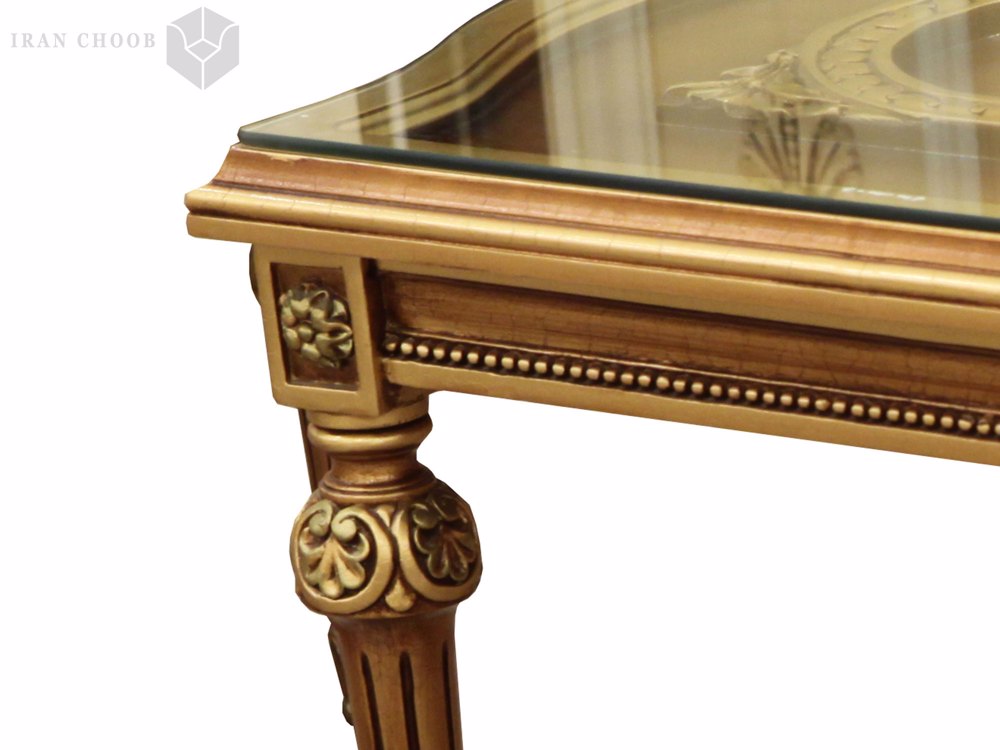 میز جلو مبل استیل برگ  4