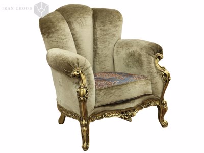 کاناپه تک نفره مبل استیل زرین