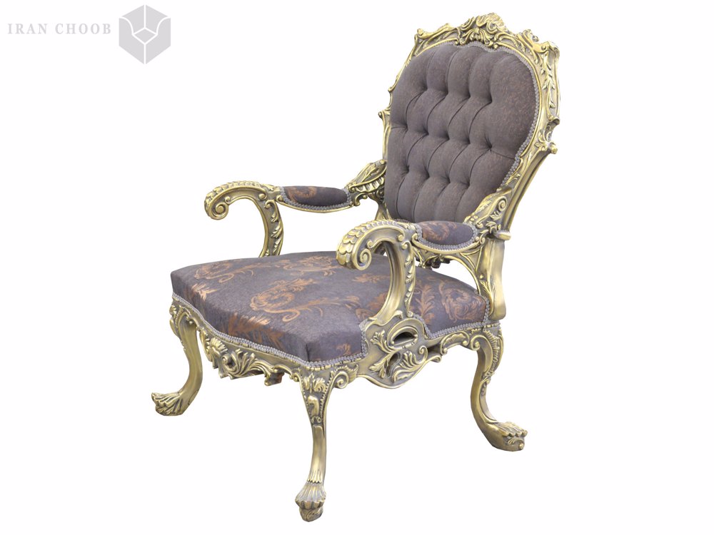 کاناپه تک نفره مبل کلاسیک چلیپا  1