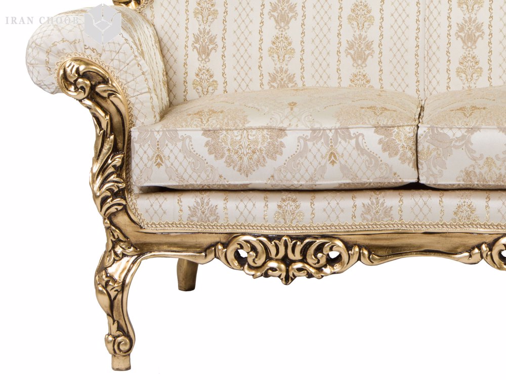 کاناپه سه نفره مبل استیل آذرگون  4