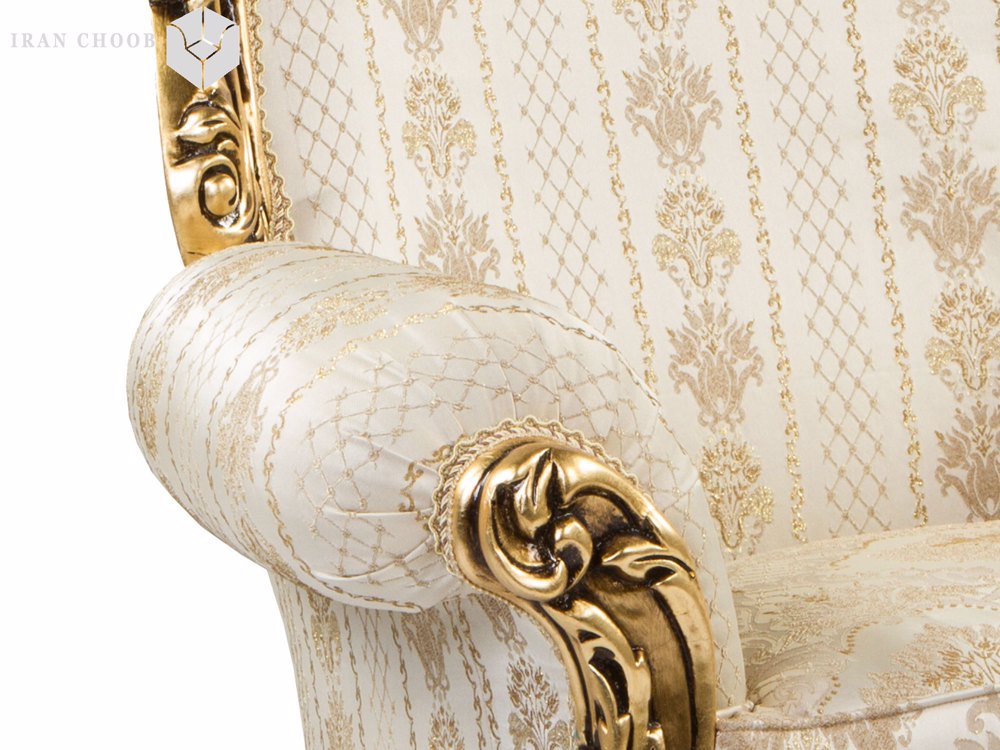 کاناپه تک نفره مبل استیل آذرگون  3