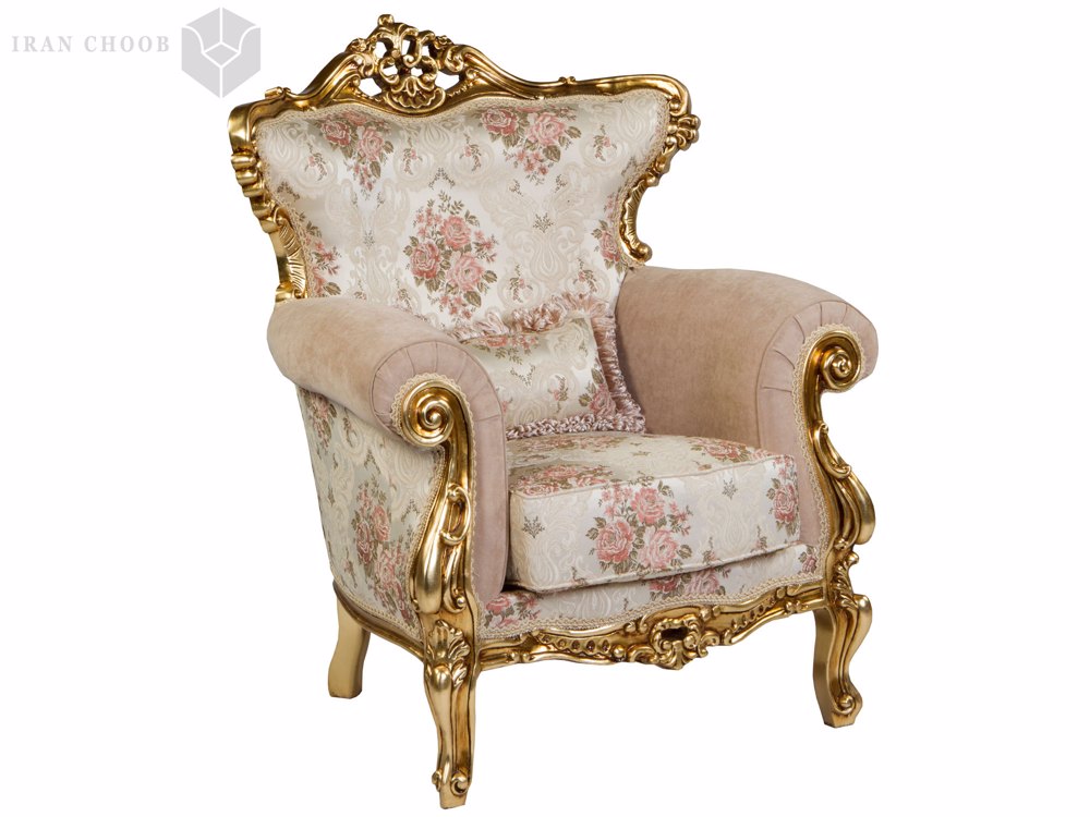 کاناپه تک نفره مبل استیل مرمر  1