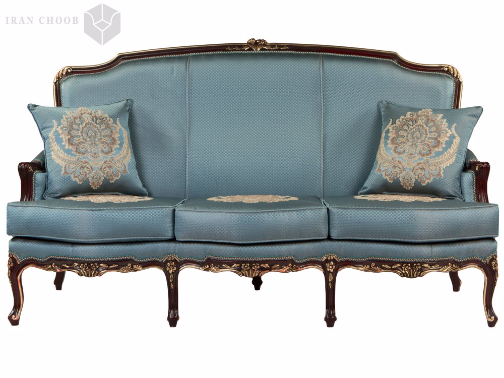 کاناپه سه نفره مبل استیل فرانسوی  1