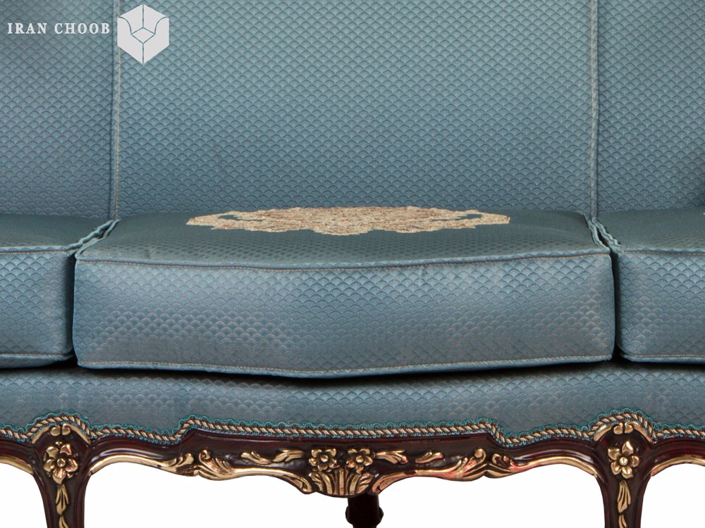 کاناپه سه نفره مبل استیل فرانسوی  5