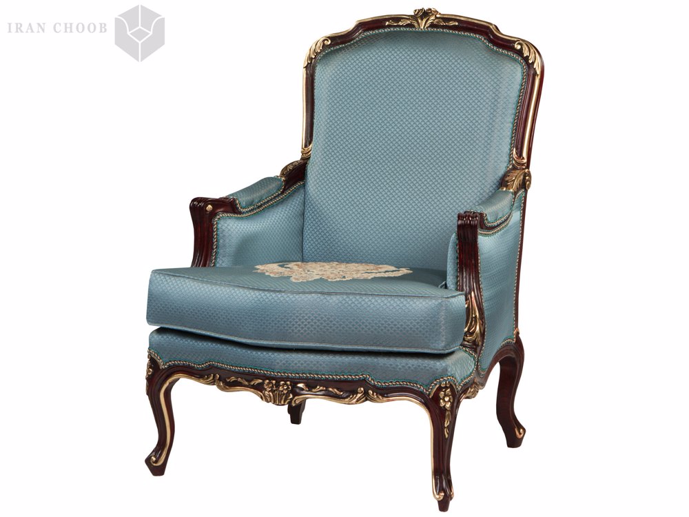 کاناپه تک نفره مبل استیل فرانسوی  1