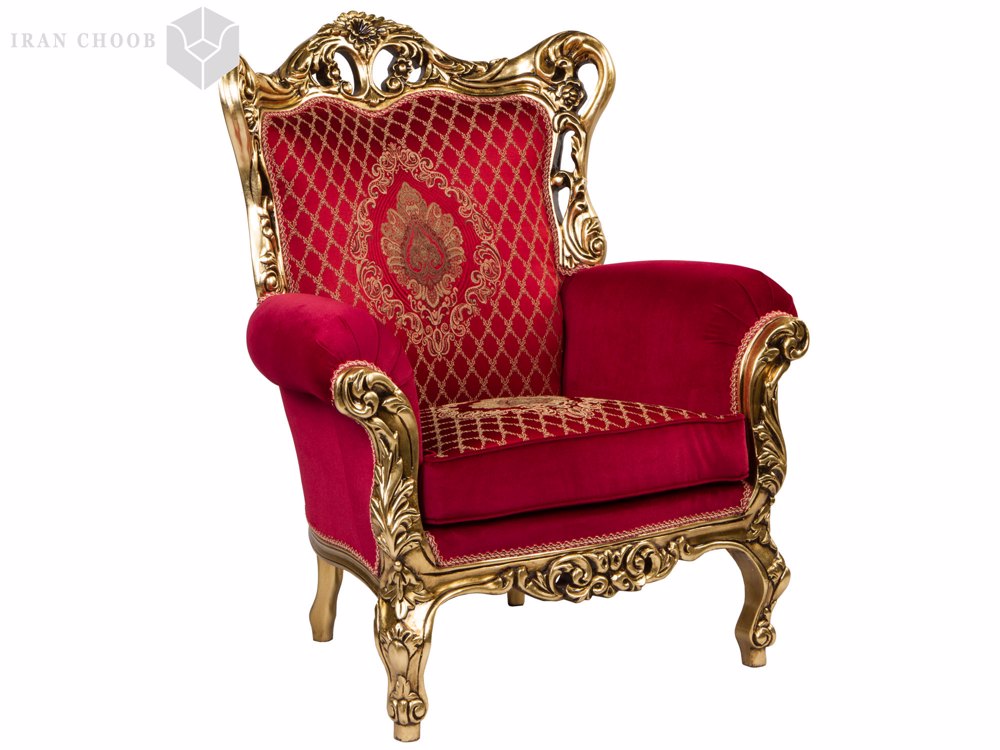 کاناپه تک نفره مبل استیل آذرگون  1