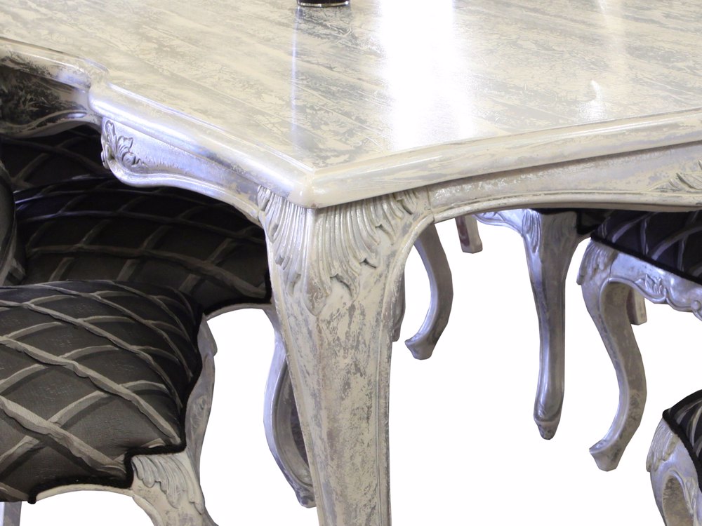 میز نهار خوری استیل چیتا  2