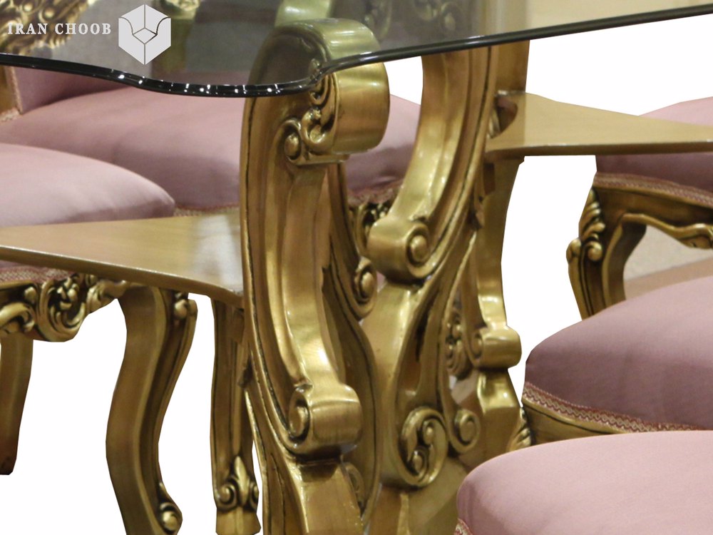 نهار خوری استیل آبنوس  2