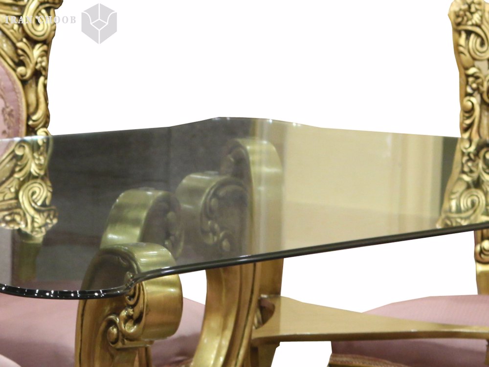 میز نهار خوری استیل آبنوس  4