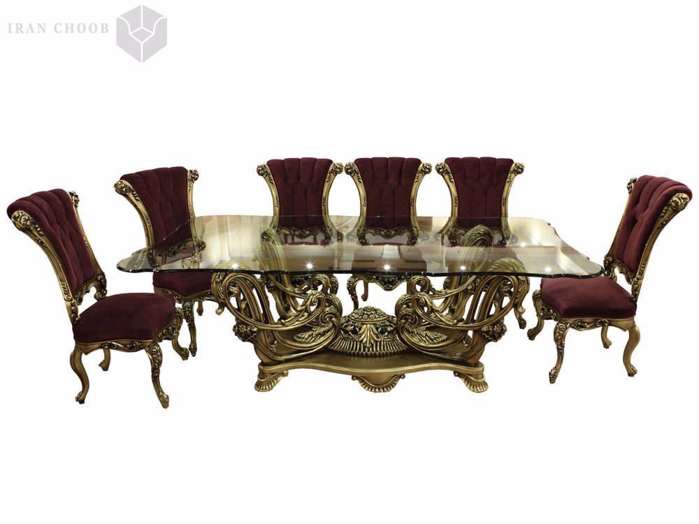 میز نهار خوری استیل پرتو  1