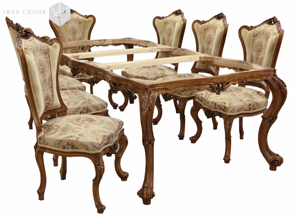 میز نهار خوری استیل تارا  1