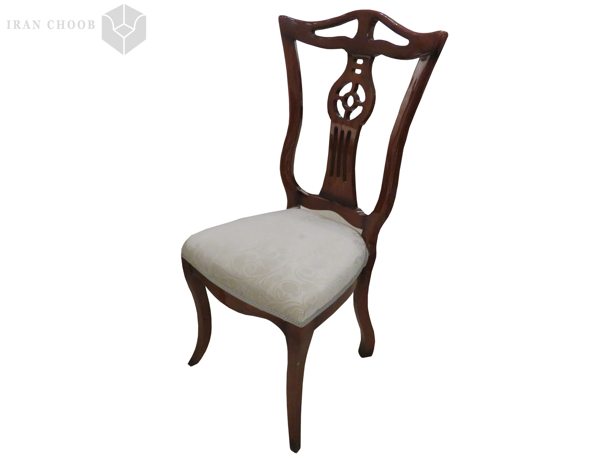 صندلی نهار خوری چوبی کلاسیک رزا
